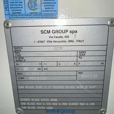 USED 2007 SCM / SCMI SI300
