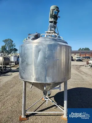 USED Crepaco 200 Gal Crepaco Mixing Tank, Jacketed 50#