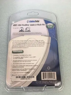 3M IEE 1394 FIREWIRE CABLE 6-PIN