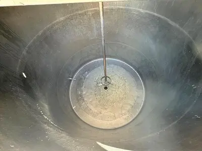Tank, 170 Gallon, 316 Stainless Steel, Jacketed, Agitated, #5991049