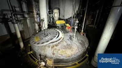 USED Four Corp 2,600 Gal Four Corp Reactor, 304 S/S, 100/90#