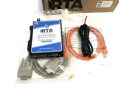 USED REAL TIME AUTOMATION ASCII TO ALLEN BRADLEY PLC GATEWAY RS232/485/422