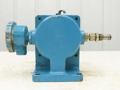 Scherzinger 7300B/EX/SA5 6-87 Gear Pump W/Argo Filter 56C-Face 5/8" Shaft