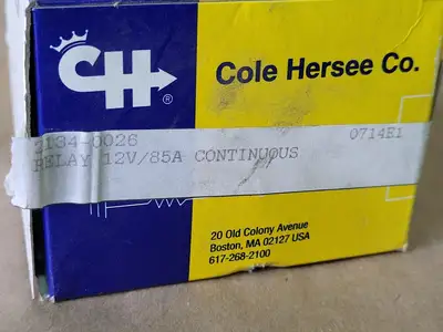 NEW COLE HERSEE 2134-0026