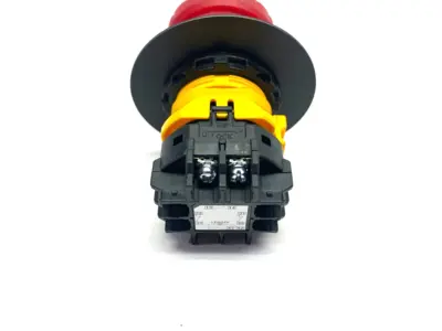 USED BANNER ENGINEERING PANEL-MOUNT EMERGENCY STOP PUSH BUTTON 30MM 2NC/1NO