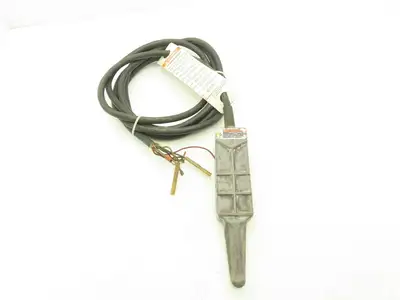 CM LodeStar Crane 4-Position Rocker Switch Pendant 2-Speed Hoist 1-Speed Trolley