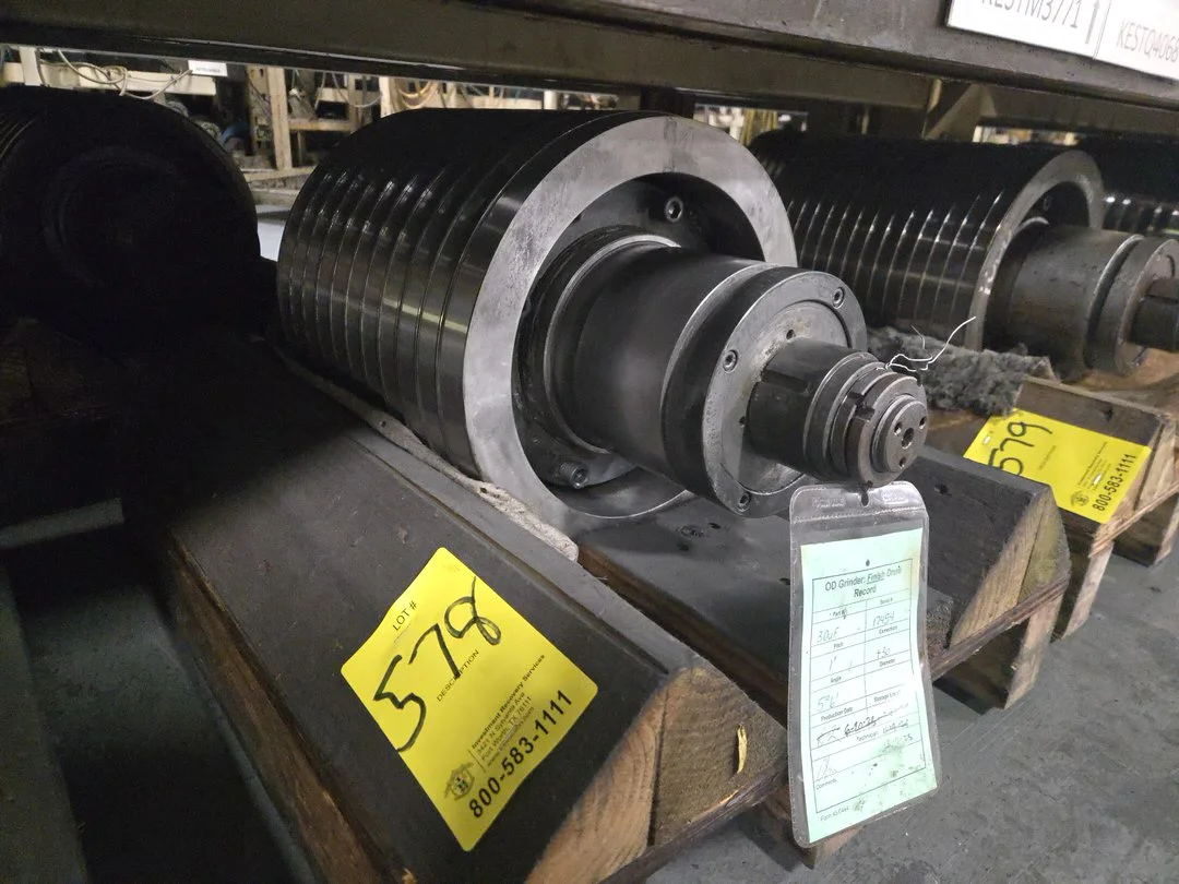 (1) OD Grind Drum Spindle