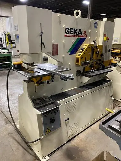 Used 1999 GEKA 80SD Ironworkers Arkansas US | SMF MACHINE TOOLS #301411