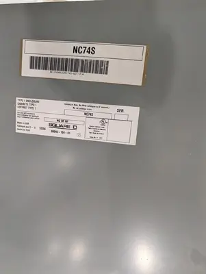 Square D Ele Panel 480y/277vac