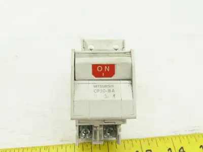 Mitsubishi CP30-BA 5A Circuit Protector 2 Poles 220V