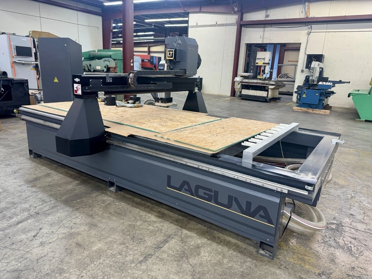 Used 2023 LAGUNA TOOLS INC SMARTSHOP II CNC ROUTER, WOOD PRO 43” X 2RK WIDEBELT SANDER Routers Illinois US | Revelation Machinery #1404132