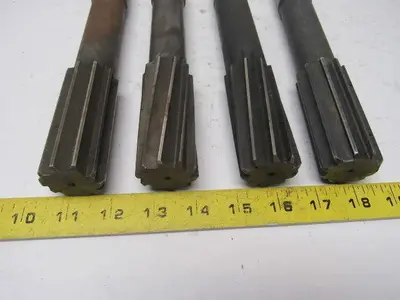P&W 1-7/16" #4 Morse Taper 10 Flute Reamer (2)Straight (2) RH