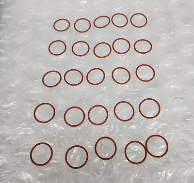 SILICON O RINGS 70A SIZE 019