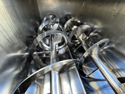 1800L Iozzelli S/S Twin U-Trough Mixer Model BL1800V