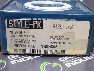 FluidTec 70005-0010 Style-PK 15/16" Mechanical Seal New NIB