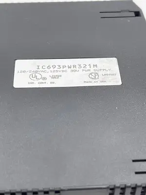 Used GE GE IC693PWR321M PLC Input & Output | ND Industrial Surplus #1215084