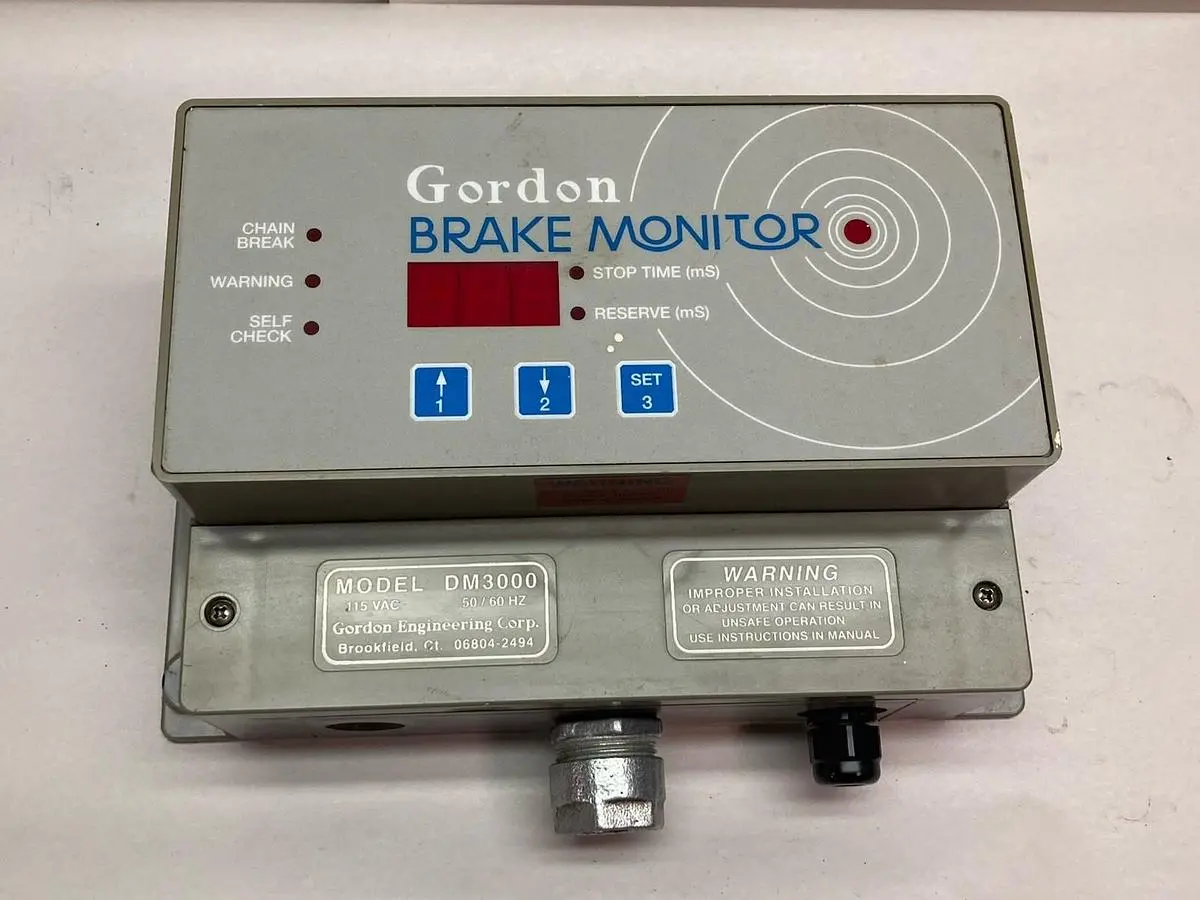 Used GORDON DM3000 Machine Event Monitors Ohio US | Surplus Asset Holdings #1436930