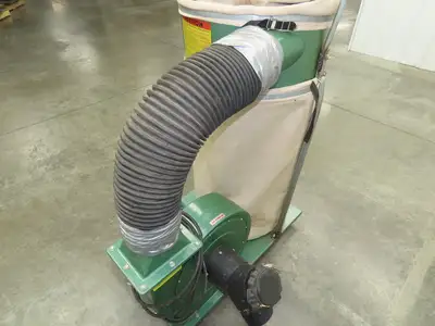 Grizzly Dust Collector 2HP Single Bag Filter 1-Phase 115/230V 24/12Amp