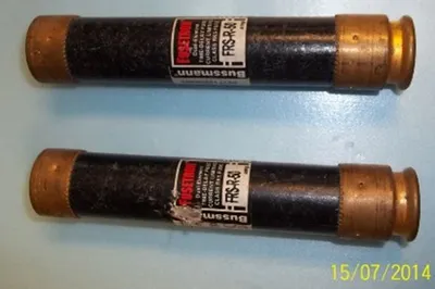QTY. 2. COOPER BUSSMAN INC. CLASS RK5 FUSE FUSETRO...