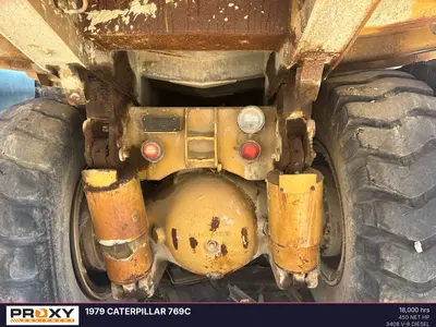 Used 1979 CATERPILLAR 769C Dump trucks California US | Proxy Equipment #1388951
