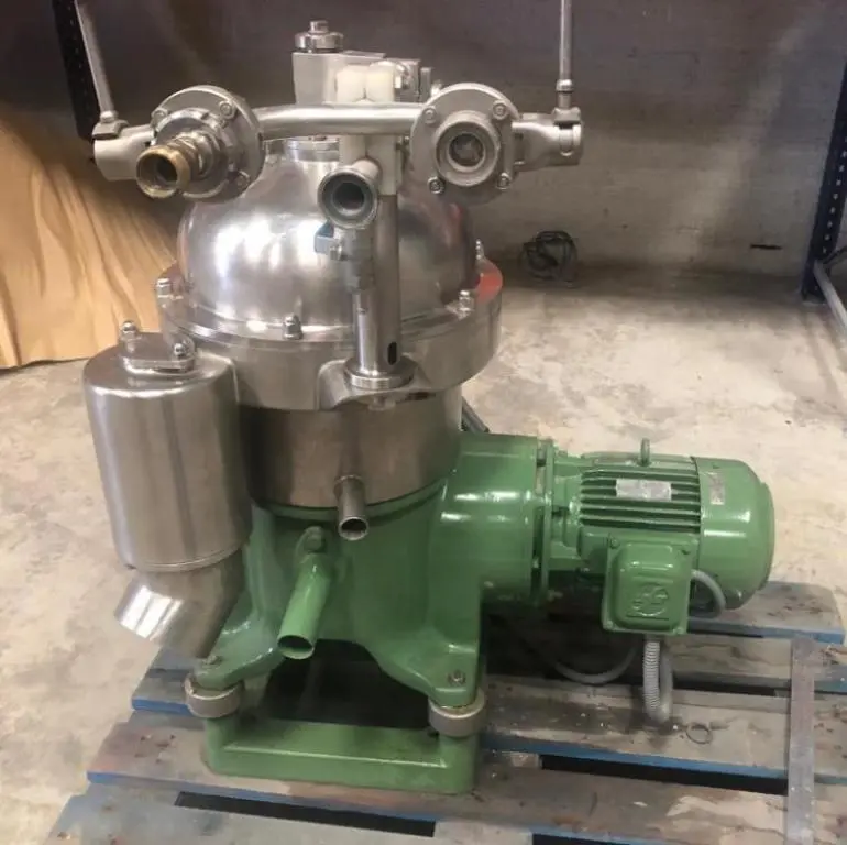 Westfalia SA 7-06-076 clarifier centrifuge, 316SS.