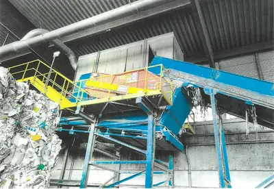 USED BOLLEGRAAF PAPER SORTING SYSTEM