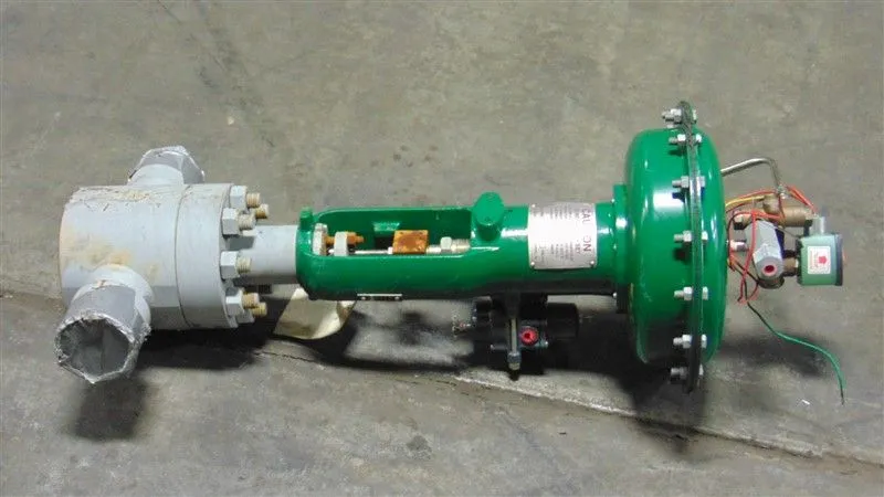 DFT / Fisher Size 2X3/4X2 Valve / Actuator Assembly Type 657 Size 34 Used