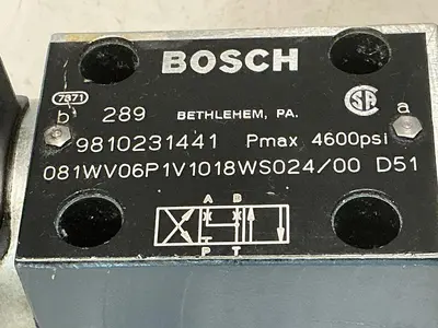 USED BOSCH 081WV06P1V1018WS024/00D51