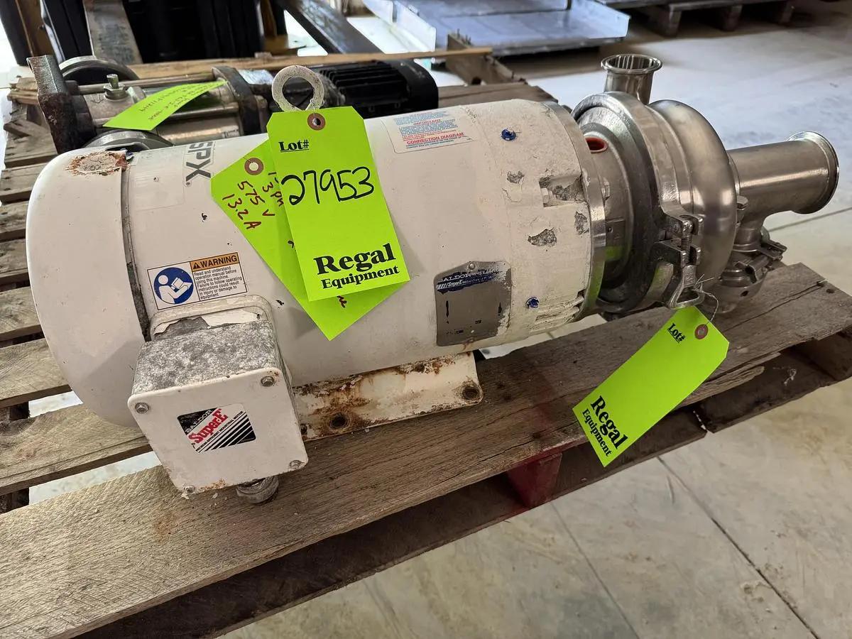 USED WAUKESHA POSITIVE DISPLACEMENT PUMP MN: 20651