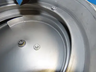 MTS Vibratory Bowl Feeder 12" Base Small Parts Sorter 18mm Nut Rotator