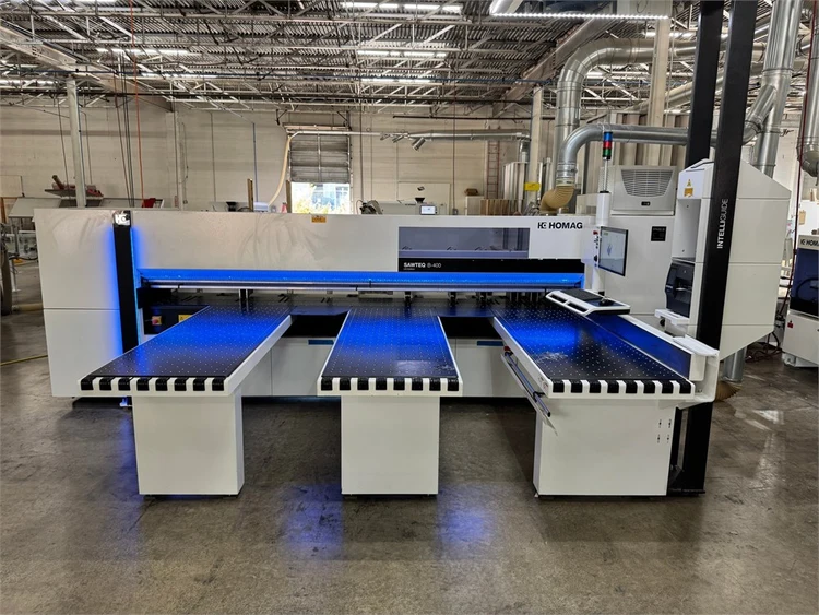 Used 2021 HOMAG "SAWTEQ B-400 PROFILINE" Single-Line Beam Saws Texas US | MachineryMax #1488388