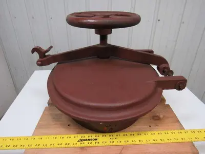 18"x24" New Cast Iron Round Ship Style Bulkhead Access Door/Hatch