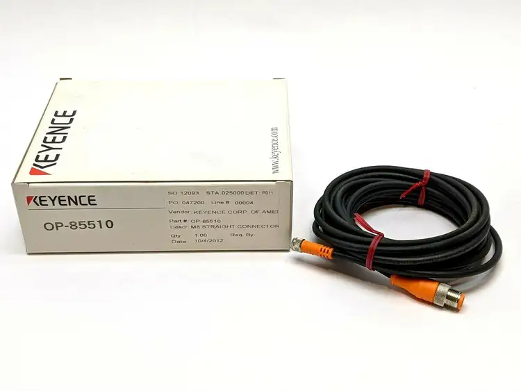 New | in-Stock KEYENCE OP-85510 Cable & Wire Michigan US | Maverick Industrial Sales #1397594
