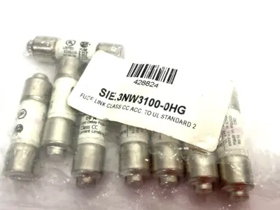New | in-Stock SIEMENS CYLINDRICAL CLASS CC FUSE SLOW-BLOW 10A Fuses Michigan US | Maverick Industrial Sales #1090814