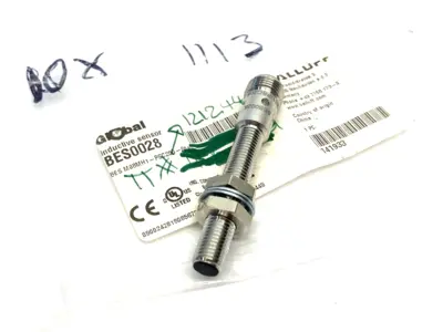 New | in-Stock Balluff Inductive Proximity Sensor, Flush Mount, BES M08MH1-PSC20B-S04G Proximity Sensors Michigan US | Maverick Industrial Sales #1460539