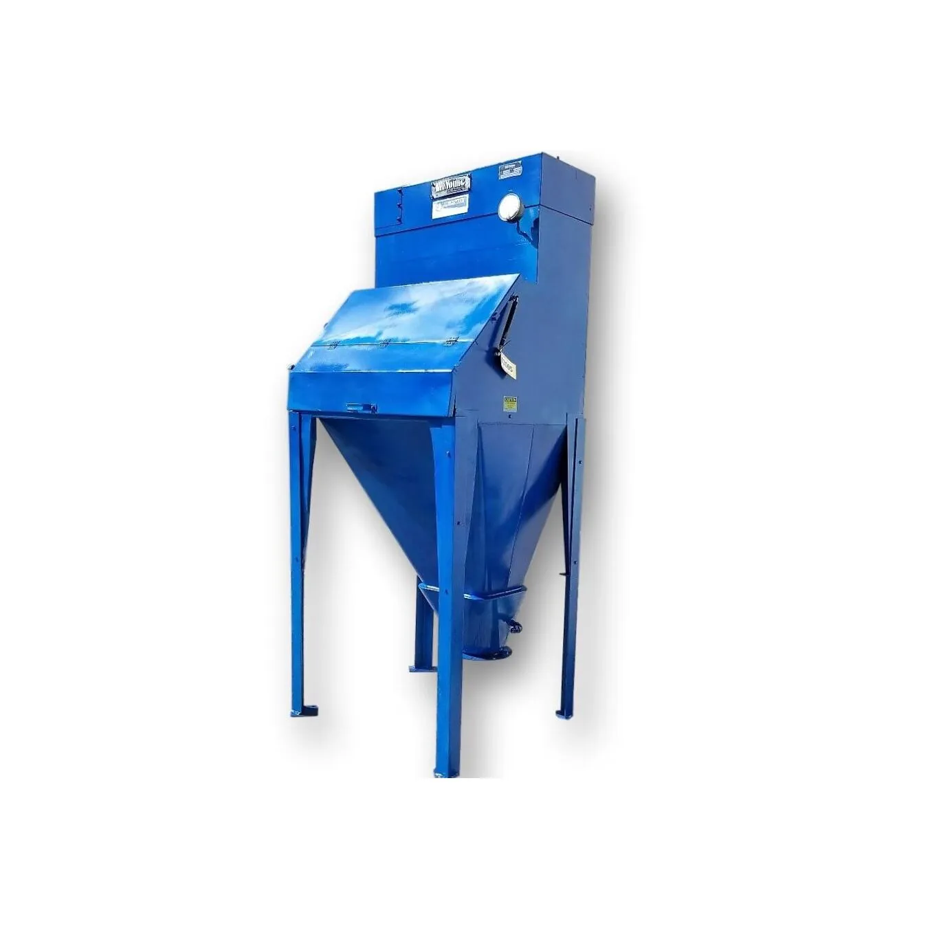 Used Young Bag Dump Station Unloader Size 10-3-c