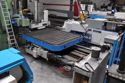 USED ERNAULT & SOMUA CNC TURNING TABLE 3500 X 3000 MM