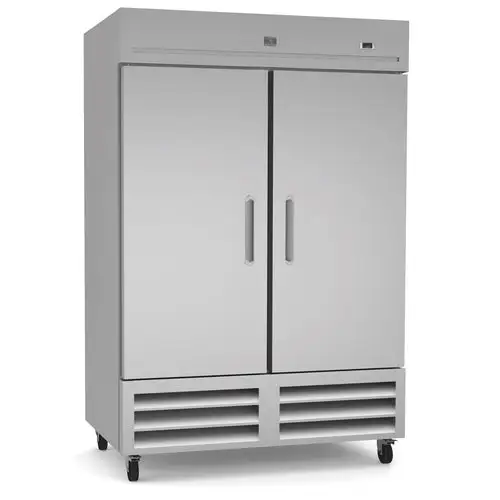 Kelvinator Commercial KCHRI54R2DRE 54" Two Section Reach In Refrigerator, (2) Left/Right Hinge Solid Doors, 115v