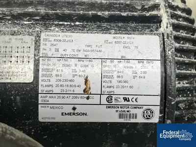 USED SWECO Sweco Turbo Screen classifier, Model TS30S