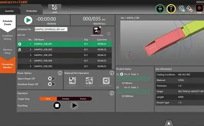 MAZAK FT-250 FIBER Tube Lasers | Fahey Machinery Co., Inc. (10)