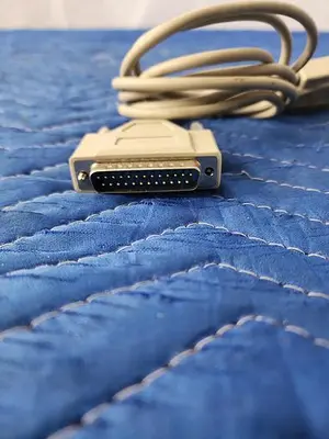 25-PIN MALE TO FEMALE SERIAL CABLE