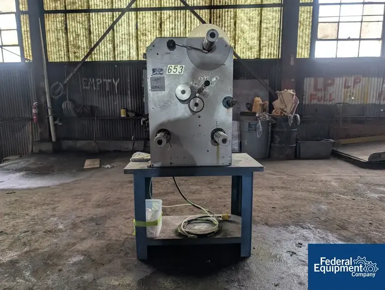 Used SOHN Sohn mfg Flexo Label Maxer, Mdoel 500 Labelers Ohio US | Federal Equipment Company #127557