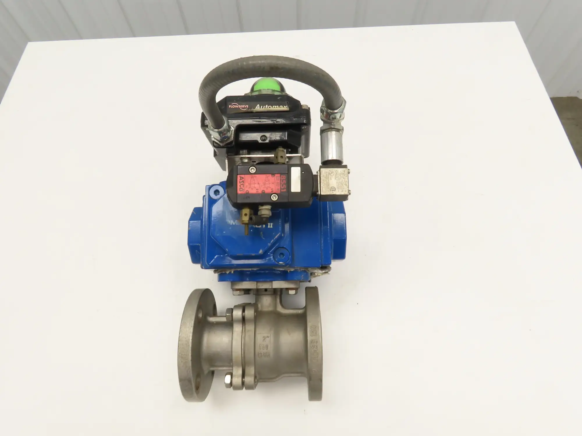 Flowserve 2" Stainless Ball Valve Compact II Pneumatic Actuator C35 SR-2C IMP