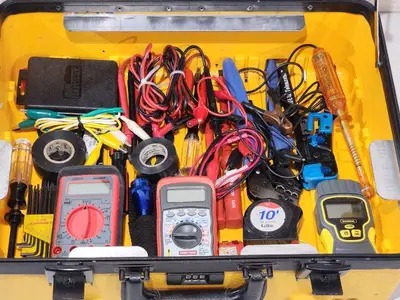 Electrical Diagnostic Tool Case with Contents