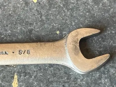 Challenger by Proto  5/8-3/4”Double Open End Wrench Made In USA