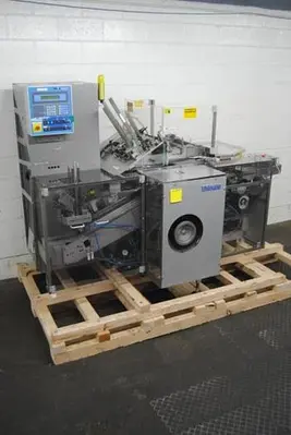 Uhlmann model C100 Cartoner with blister feed