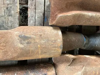 Used AFTERMARKET 5-1/8” X 25" CABLE TOOL DRILLING CHISEL BIT Drills Pennsylvania US | East West Machinery & Drilling #1417224
