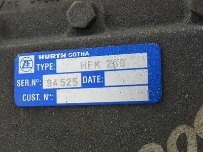 Rico HFK 200 Tiller Drive Axel Steering Hub Off Rico Walkie PWH-90 Lift Truck