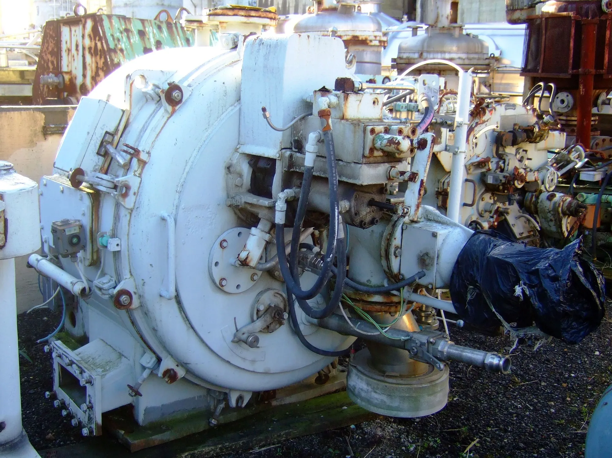 (3) Alfa-Laval HOZHY-1050 peeler centrifuges, 316SS.
