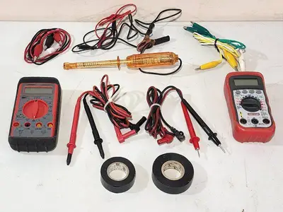 Electrical Diagnostic Tool Case with Contents